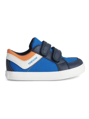 Geox Sneakersy "Gisli" w kolorze niebiesko-pomarańczowym rozmiar: 20