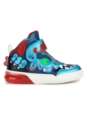 Geox Sneakersy "Grayjay" w kolorze niebiesko-czerwonym rozmiar: 29