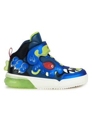 Geox Sneakersy "Grayjay" w kolorze zielono-niebieskim rozmiar: 38