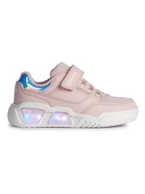 Geox Sneakersy "Illuminus" w kolorze jasnoróżowym rozmiar: 33