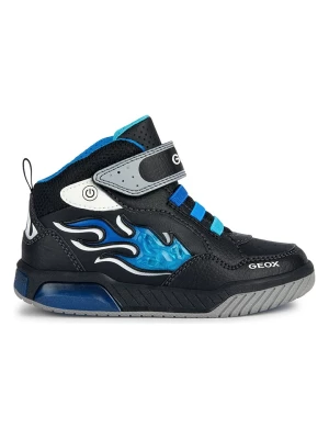 Geox Sneakersy "Inek" w kolorze czarno-niebieskim rozmiar: 27