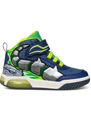 Geox Sneakersy "Inek" w kolorze niebiesko-zielonym rozmiar: 35