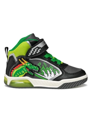 Geox Sneakersy "Inek" w kolorze szaro-zielonym rozmiar: 24