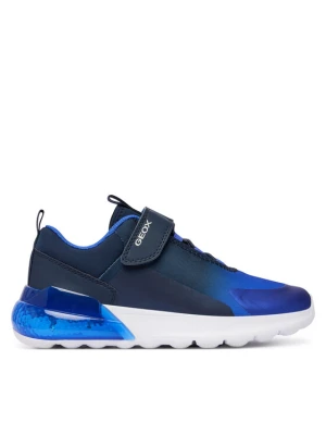 Geox Sneakersy J Activart Illuminus Boy J56LYA 02A9J C4226 Niebieski