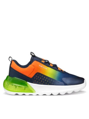 Geox Sneakersy J Activart Illuminus J45LYA 02A9J C0749 M Granatowy