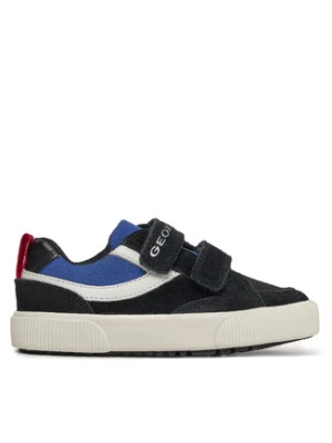 Geox Sneakersy J Alphabeet Boy J45HLA 02210 C9997 M Czarny