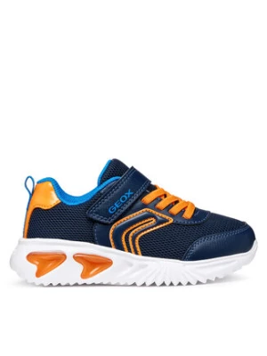 Geox Sneakersy J Assister Boy J45DZC 014CE C0820 D Granatowy