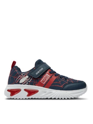 Geox Sneakersy J Assister Boy J45DZD-01454 C4244 DD Granatowy