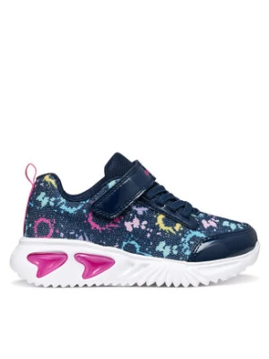 Geox Sneakersy J Assister Girl J45E9B 0GFHH C4356 S Granatowy