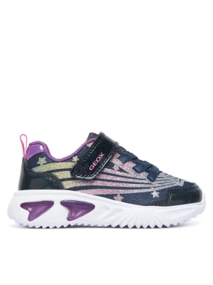 Geox Sneakersy J Assister Girl J56E9B 0ASKN C4269 M Granatowy