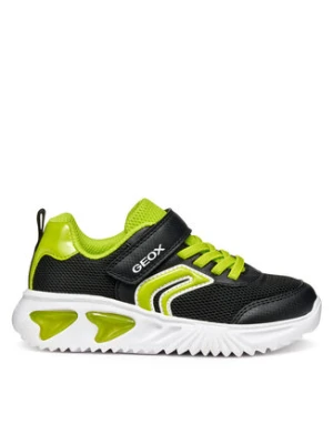 Geox Sneakersy J Assister J45DZC 014CE C0802 S Czarny