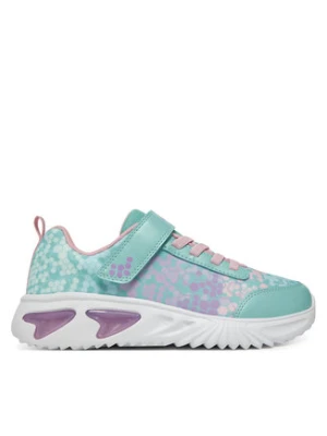 Geox Sneakersy J Assister J45E9B 02ABC C4235 DD Turkusowy