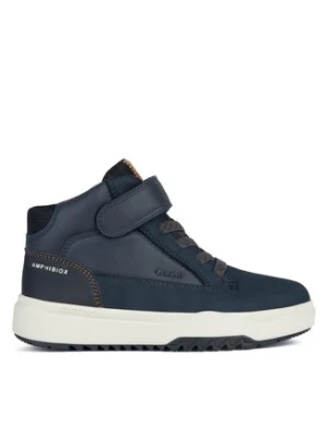 Geox Sneakersy J Bunshee Boy B Abx J16FMA 0ME32 C0045 S Granatowy