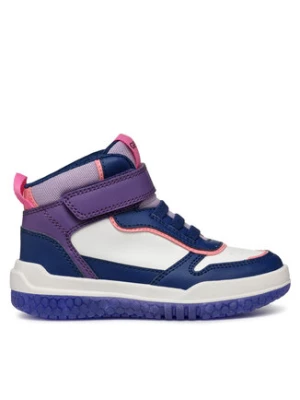 Geox Sneakersy J Buzzerlight Girl J46M8A 0BC14 C4269 DD Granatowy