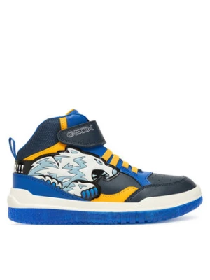 Geox Sneakersy J Buzzerlight J56MCE 054CE C4054 DD Granatowy
