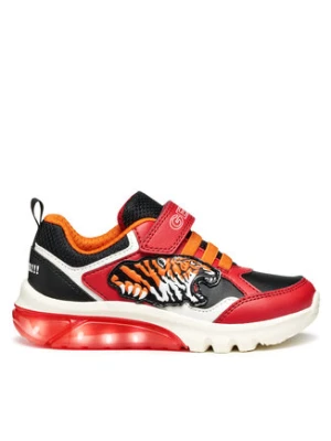 Geox Sneakersy J Ciberdron J56LBB 054CE C0020 D Czerwony