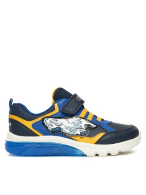 Geox Sneakersy J Ciberdron J56LBB 054CE C0657 D Granatowy