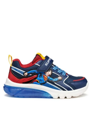 Geox Sneakersy J Ciberdron J56LBD 05411 C0200 S Niebieski