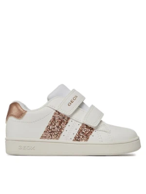Geox Sneakersy J Eclyper Girl J45LRA 000BC C1ZH8 M Biały