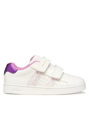 Geox Sneakersy J Eclyper Girl J45LRA 054EW C0653 D Biały