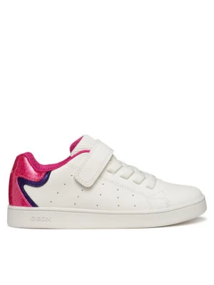 Geox Sneakersy J Eclyper J36LRA 0BCKC C0563 D Biały