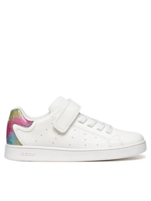 Geox Sneakersy J Eclyper J36LRA 0BCQD C0653 M Biały