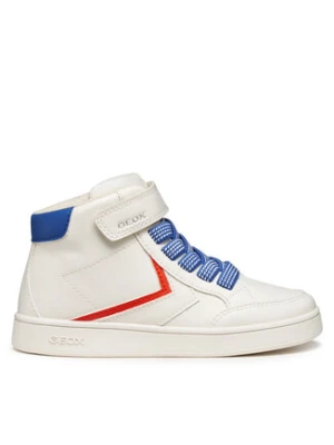 Geox Sneakersy J Eclyper J56LSA 0BC11 C1Z7S S Biały