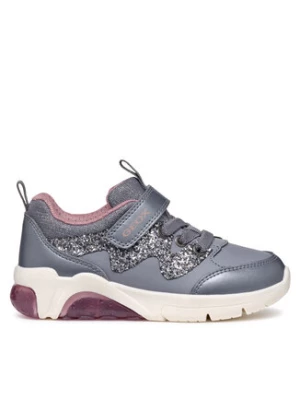 Geox Sneakersy J Fadinlight Girl J46M4D 054AJ C1FK8 D Szary