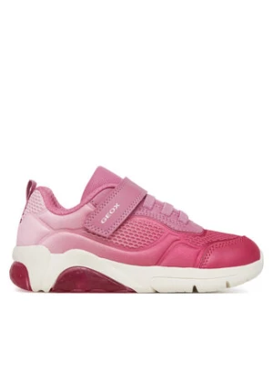 Geox Sneakersy J Fadinlight J46M4C 0EE54 C0799 S Różowy