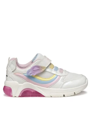 Geox Sneakersy J Fadinlight J55M4A 0KNGN C0653 D Biały