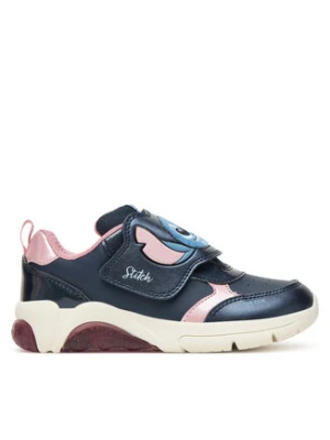 Geox Sneakersy J Fadinlight J56M4F 054AJ C0694 D Granatowy