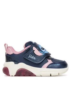 Geox Sneakersy J Fadinlight J56M4F 054AJ C0694 M Granatowy