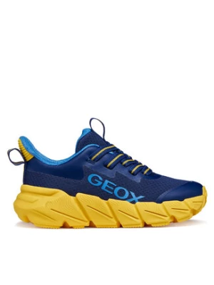 Geox Sneakersy J Flexyper Fast Boy J46N1A 0149J C0657 S Granatowy