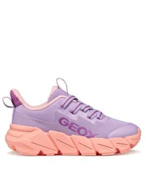 Geox Sneakersy J Flexyper Fast Girl J55N5A 0149J C8R7Q D Fioletowy