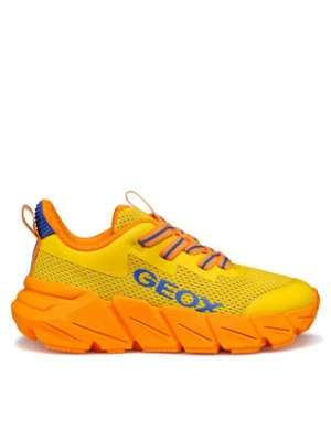 Geox Sneakersy J Flexyper Fast J46N1A 0149J C0578 M Żółty