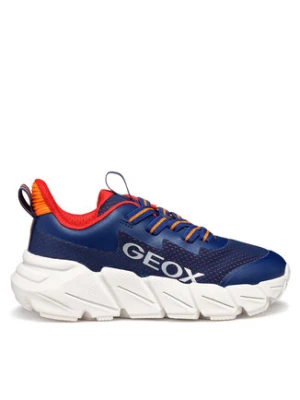 Geox Sneakersy J Flexyper Fast J46N1A 0149J C4002 S Granatowy