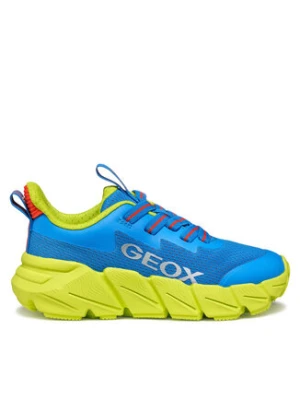 Geox Sneakersy J Flexyper Fast J46N1A 0149J C4344 M Niebieski