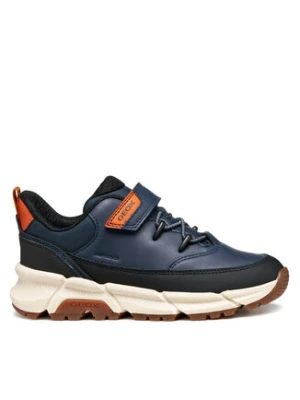 Geox Sneakersy J Flexyper Plus J56LCA 0MEFU C4002 D Granatowy