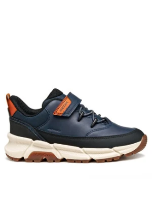 Geox Sneakersy J Flexyper Plus J56LCA 0MEFU C4002 S Granatowy