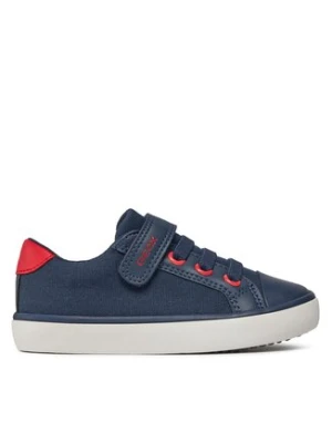 Geox Sneakersy J Gisli Boy J455CB 01054 C0735 M Granatowy