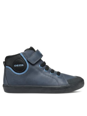 Geox Sneakersy J Gisli Boy J465CC 0MEFU C0693 M Granatowy
