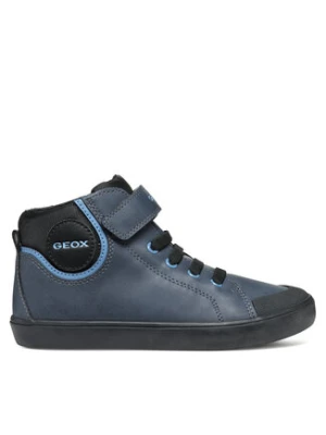 Geox Sneakersy J Gisli Boy J465CC 0MEFU C0693 M Granatowy