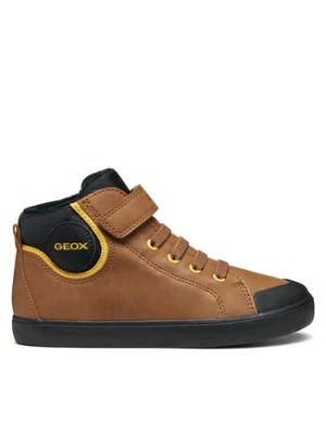 Geox Sneakersy J Gisli J465CC 0MEFU C0202 S Brązowy