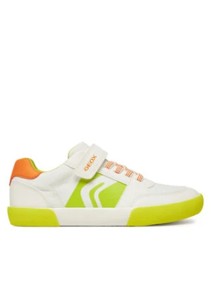 Geox Sneakersy J Gisli J555CD 5410 C0551 S Biały