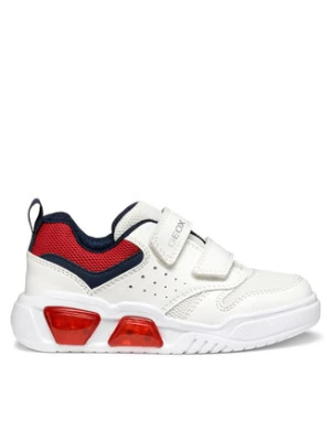 Geox Sneakersy J Illuminus J55GVA 014BU C0050 M Biały