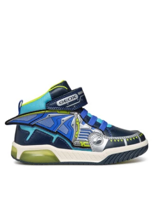 Geox Sneakersy J Inek Boy J469CB 011BC C4226 D Granatowy