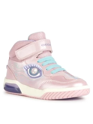 Geox Sneakersy J Inek Girl J36ASB 0NFEW C8842 S Różowy