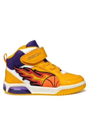 Geox Sneakersy J Inek J569CC 05411 C2295 M Żółty
