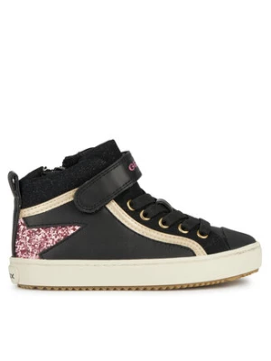 Geox Sneakersy J Kalispera Girl J944GM 054GN C9231 S Czarny