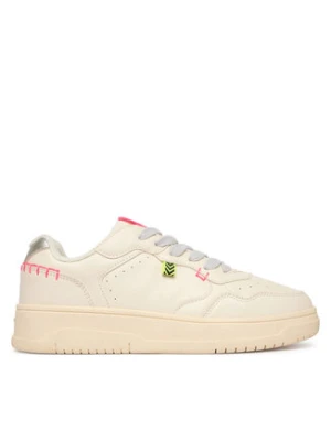 Geox Sneakersy J Lestrella Girl J56NLC 000BC C1M1W D Écru